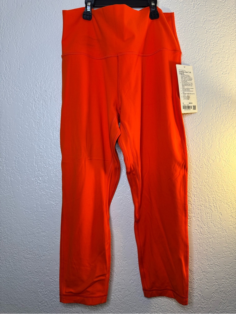 lululemon athletica Bright Orange High-Rise Leggings